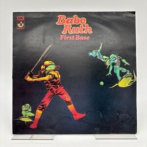 First Base Babe Ruth Vinyl LP (1972) SHSP 4022 EMI Harvest Records